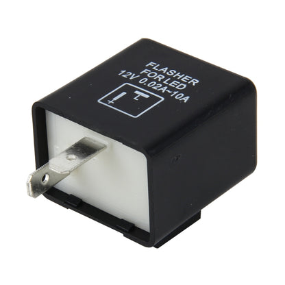 Auto Car-styling DC 12V 2 Pin LED Turn Signal Motorcycle Flasher Relay, Flasher Relay