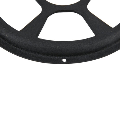 12 inch Universal Car Horn Cover Black Round Horn Cover Horn Round Cover, Size: 12 inch