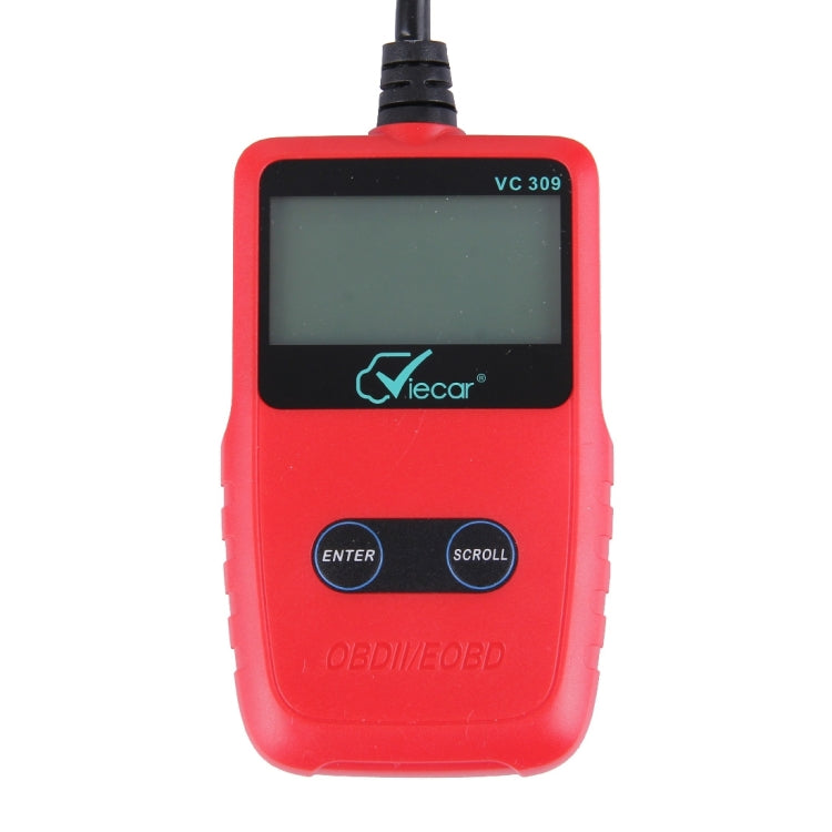 أداة تشخيص أعطال السيارات Viecar CV309 OBDII EOBD، ماسح رموز الأعطال، CV309