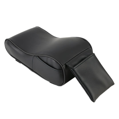 Universal Car PU Leather and Memory Foam Wrapped Armrest Box Car Armrest Box Mat with Phone Holder Storage Bag & Card Slot, with Card Slot (Black), with Card Slot (Black Red), with Card Slot (Beige), with Card Slot (Brown)