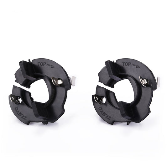 1 Pair H7 Xenon HID Headlight Bulb Base Retainer Holder Adapter for Volkswagen/Jetta/Golf 5/Kadi, TK-010