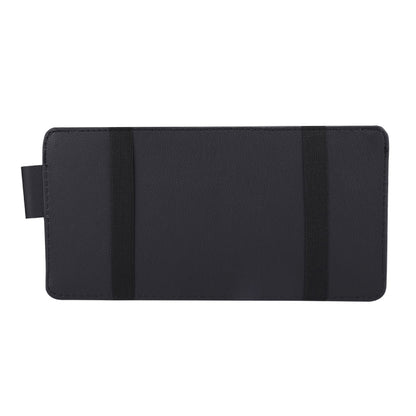 Universal Car Sun Visor Board Paper Tissue Box CD Storage Case Holder Card Bag Organizer, without Zipper  (Black), without Zipper (Yellow)