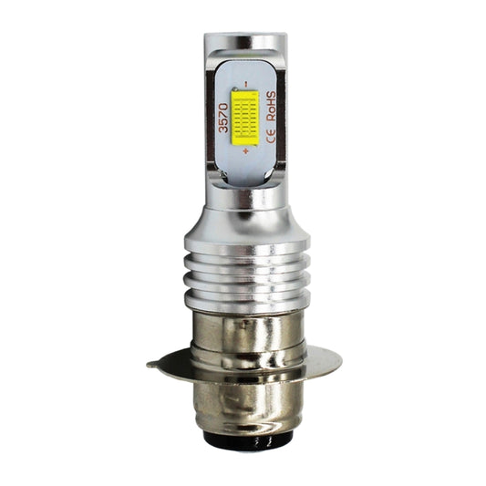 P15D/H6M 1000LM 72W 6000K White Light 2-LED 3570 Bulbs Motorcycle Headlights, DC 12-24V, P15D/H6M