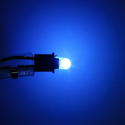 10 PCS T10 W5W DC 12V 1W 60LM Car Clearance Lights LED Marker Lamps with Decoder, Blue Light, White Light