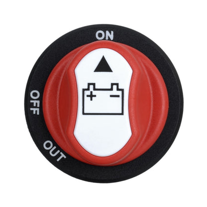 Jtron On/Off Car Battery Switch Car Battery Master Switch MAX DC 50V 50A CONT 75A INT Use for Cars / Off-road Vehicle / Truck, DC 50V 50A