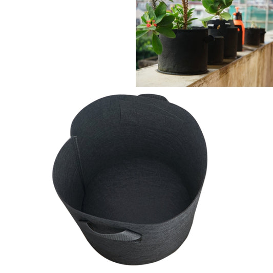 10 Gallon Planting Grow Bag Thickened Non-woven Aeration Fabric Pot Container with Handle, 10 Gallon