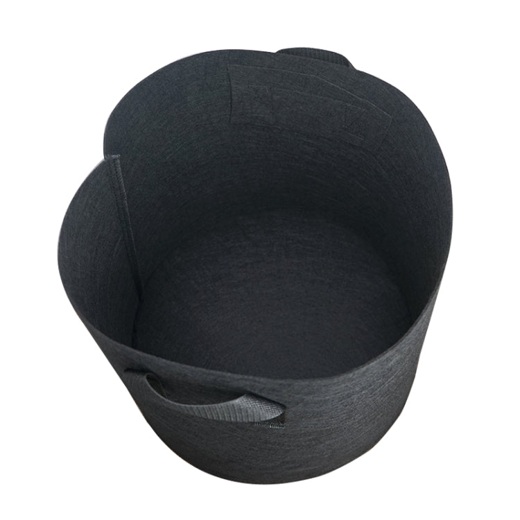 10 Gallon Planting Grow Bag Thickened Non-woven Aeration Fabric Pot Container with Handle, 10 Gallon