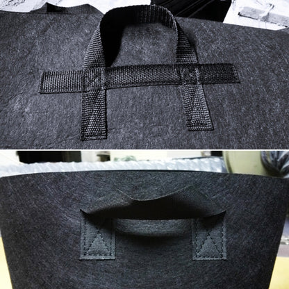 10 Gallon Planting Grow Bag Thickened Non-woven Aeration Fabric Pot Container with Handle, 10 Gallon