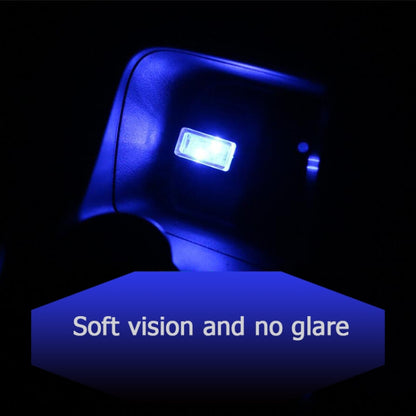 Universal PC Car USB LED Atmosphere Lights Emergency Lighting Decorative Lamp, Ice Blue, Blue Light, Pink Light, Green Light, Red Light, White Light, Yellow Light