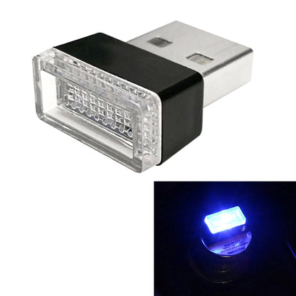 Universal PC Car USB LED Atmosphere Lights Emergency Lighting Decorative Lamp, Ice Blue, Blue Light, Pink Light, Green Light, Red Light, White Light, Yellow Light