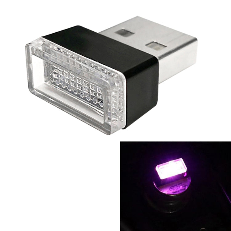 Universal PC Car USB LED Atmosphere Lights Emergency Lighting Decorative Lamp, Ice Blue, Blue Light, Pink Light, Green Light, Red Light, White Light, Yellow Light