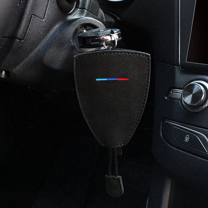 Universal Car Remote Smart Key Case Suede Protective Cover, Black, Blue, Green, Light Blue