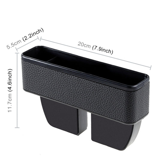 Universal Car Multi-functional Console Side Pocket Seat Gap Side Storage Box, without Pad