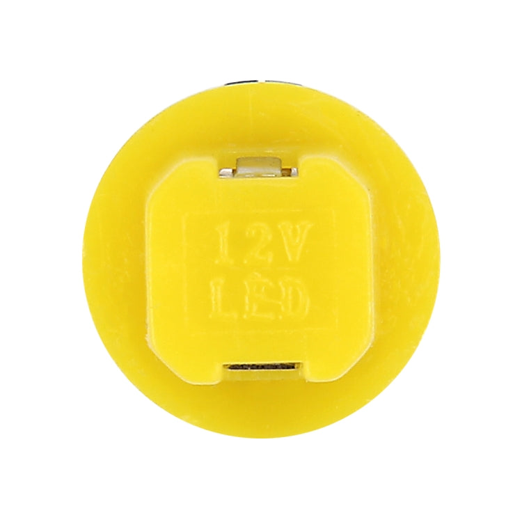 10 PCS 0.4W B8.5 Wedge Instrument Panel COB LED Light Dashboard Gauge Cluster Indicator Lamp Bulb, 0.4W B8.5