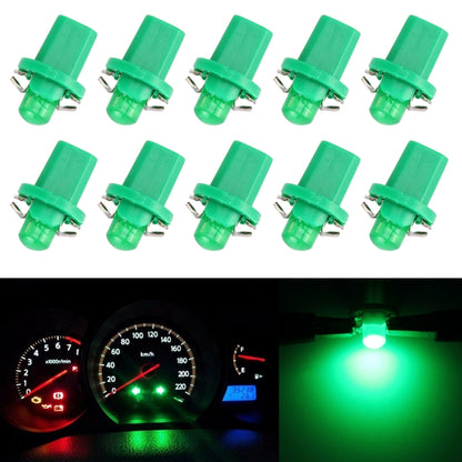 10 PCS 0.4W B8.5 Wedge Instrument Panel COB LED Light Dashboard Gauge Cluster Indicator Lamp Bulb, 0.4W B8.5