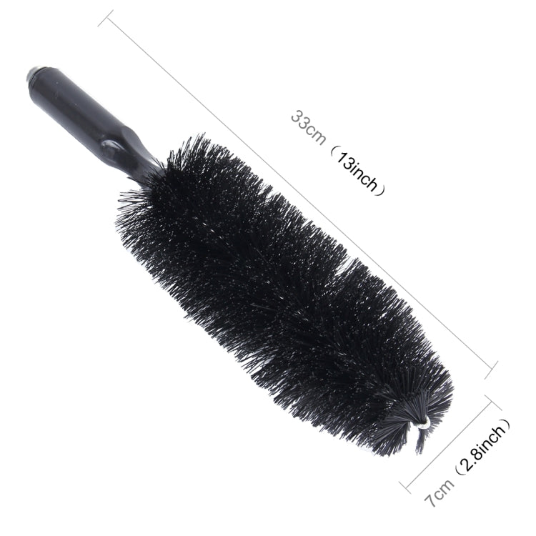 KANEED Portable Loop Style Auto Car Vehicle Motorcycle Wheel Tire Rim Hub Scrub Wash Brush Washing Cleaning Tool, Tire Rim Hub Brush, UK Stock Tire Rim Hub Brush, US Stock Tire Rim Hub Brush