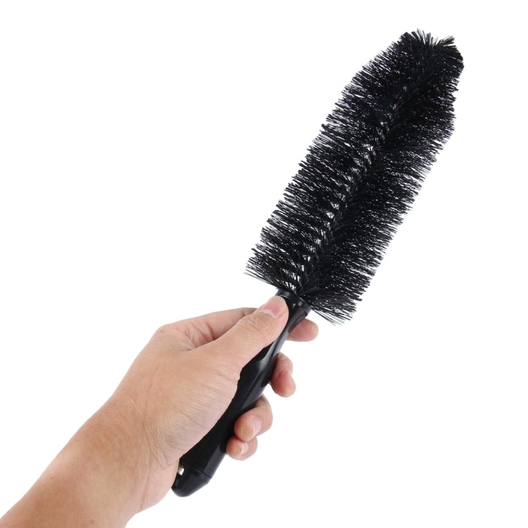 KANEED Portable Loop Style Auto Car Vehicle Motorcycle Wheel Tire Rim Hub Scrub Wash Brush Washing Cleaning Tool, Tire Rim Hub Brush, UK Stock Tire Rim Hub Brush, US Stock Tire Rim Hub Brush