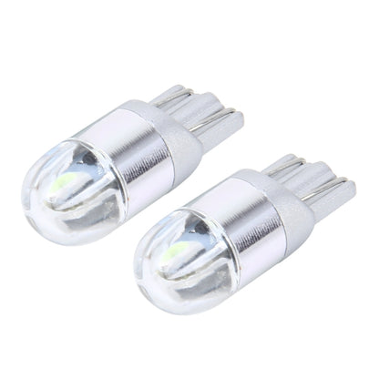 قطعتان من مصابيح T10 2 وات 2 SMD-3030 LED لإضاءة السيارة، تيار مستمر 12 فولت، 2 SMD-3030، 2 SMD-3030 LED
