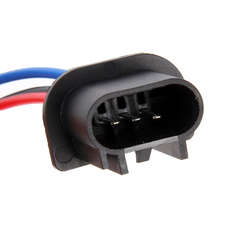 1 Pair H13 Bulb Holder Base Male Socket with Wire, H13
