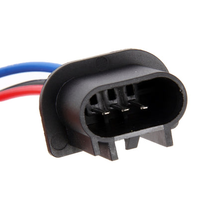 1 Pair H13 Bulb Holder Base Male Socket with Wire, H13