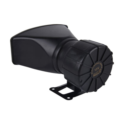 HJS-78005 12 فولت 60 واط 300 ديسيبل بوق هوائي كهربائي للسيارة، مكبر صوت صفارة الإنذار، 5 نغمات صوتية/3 نغمات صوتية، صوت عالٍ للغاية مع ميكروفون، طول الكابل: 60 سم، HJS-78005