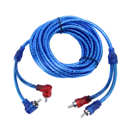 مجموعة تركيب أسلاك مضخم الصوت للسيارة YH-128 بقوة 1200 واط مع موصل RCA عالي الأداء، وكابل طاقة صوت لمضخم الصوت للسيارة