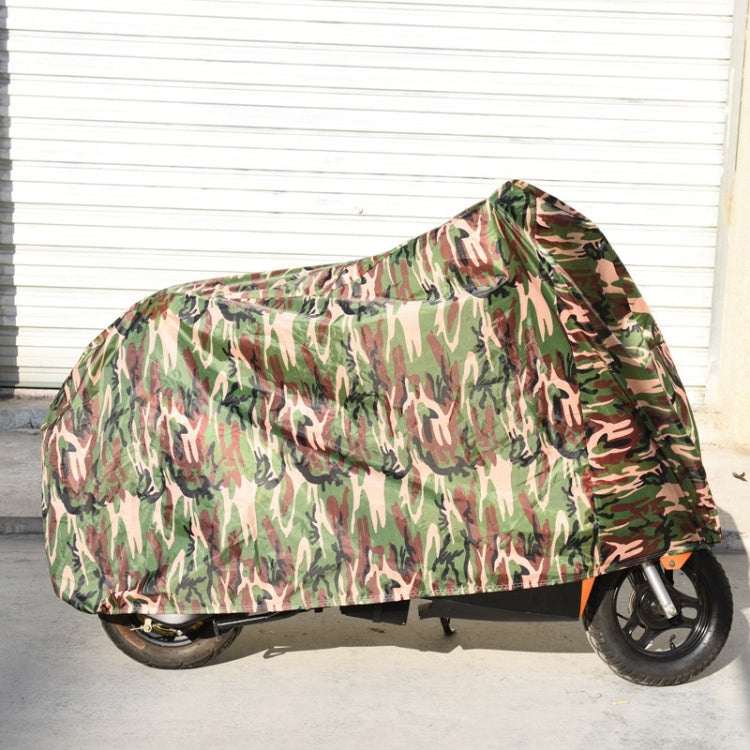 190T Polyester Taffeta All Season Waterproof Sun Motorcycle Mountain Bike Cover Dust & Anti-UV Outdoor Camouflage Bicycle Protector, Size: XL, Size: L, Size: S, Size: XL, Size: M