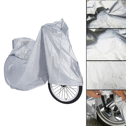 190T Polyester Taffeta All Season Waterproof Sun Motorcycle Mountain Bike Cover Dust & Anti-UV Outdoor Camouflage Bicycle Protector, Size: XL, Size: L, Size: S, Size: XL, Size: M
