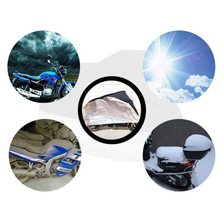 190T Polyester Taffeta All Season Waterproof Sun Motorcycle Mountain Bike Cover Dust & Anti-UV Outdoor Camouflage Bicycle Protector, Size: XL, Size: L, Size: S, Size: XL, Size: M