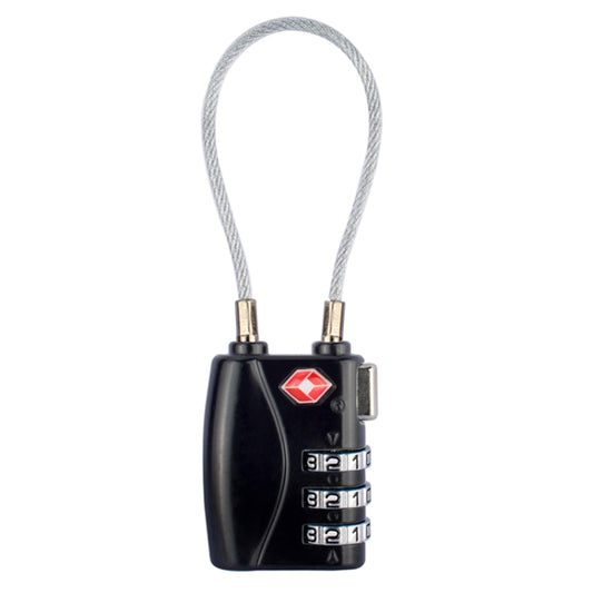 JASIT TSA719 Zinc Alloy 3-Digit Password TSA Lock Travel Luggage Padlock