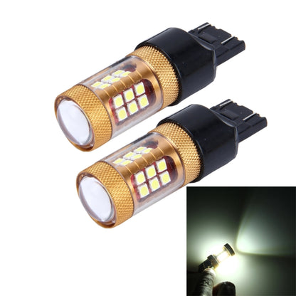 2 PCS 7443 15W 1300LM 6500K 28 SMD-3030 LED Car Brake Lights Turn Light, DC 12V, 7443