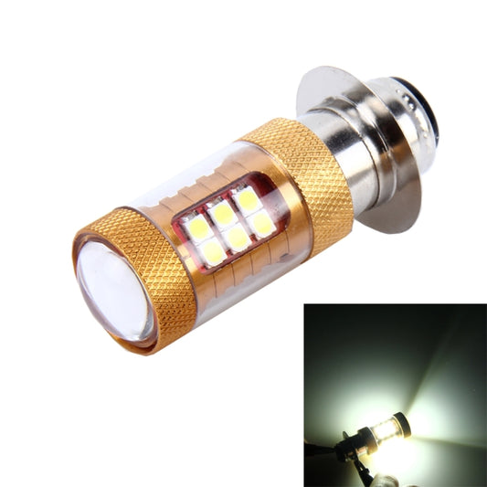 H6M/P15D 15W 1300 LM 6500K Motorcycle Headlight with 28 SMD-3030-LED Lamps, DC 12V, 15W 1300LM