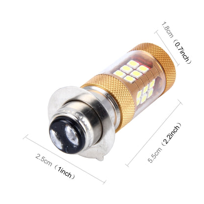 H6M/P15D 15W 1300 LM 6500K Motorcycle Headlight with 28 SMD-3030-LED Lamps, DC 12V, 15W 1300LM