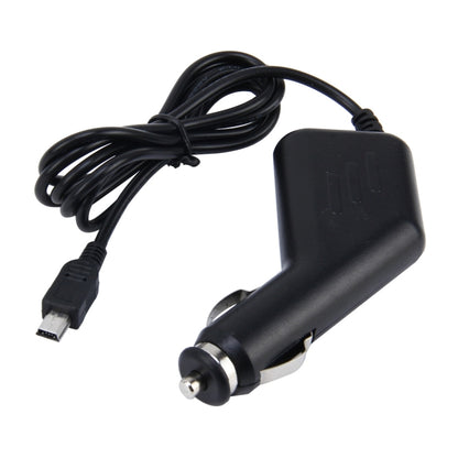 محول شاحن USB صغير عالمي لكاميرا DVR للسيارة ونظام تحديد المواقع العالمي (GPS) المدخل 10 فولت - 48 فولت المخرج 5 فولت 1.5 أمبير، طول الكابل: 1.2 متر، طول كابل USB صغير: 1.2 متر