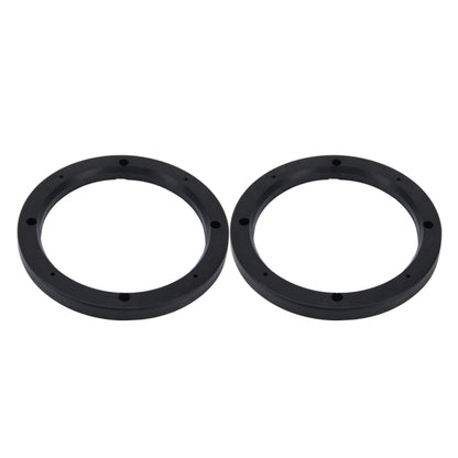 2 PCS 6.5 inch Car Auto ABS Loudspeaker Base Protection Hollow Cover Holder Mat, Inner Diameter: 14.5cm, 14.5cm