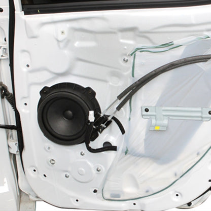 2 PCS 6.5 inch Car Auto ABS Loudspeaker Base Protection Hollow Cover Holder Mat, Inner Diameter: 14.5cm, 14.5cm