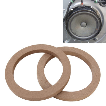 2 PCS Car Auto Universal Wood Loudspeaker Base Protection Cover Holder Mat, Inner Diameter: 14.5cm, Universal