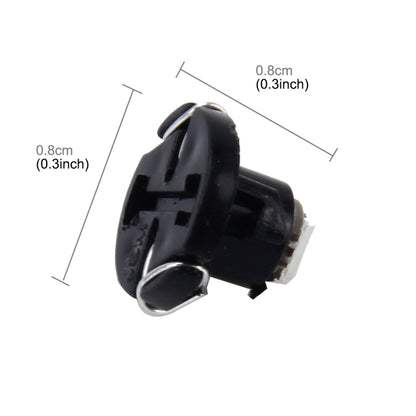 10 PCS 0.5W T4.2 Wedge Instrument Panel LED Light Dashboard Gauge Cluster Indicator Lamp Bulb, 0.5W T4.2