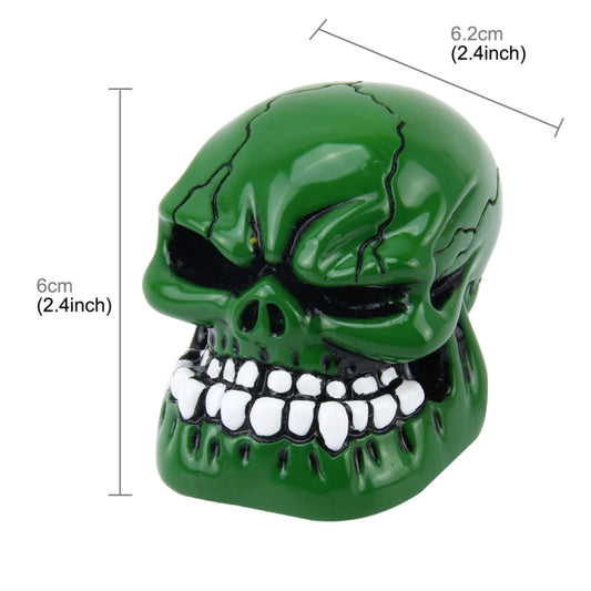 Universal Skull Head Shape ABS Manual or Automatic Gear Shift Knob  with Three Rubber Covers Fit for All Car, Skull Head Shape 1, Skull Head Shape 2, Skull Head Shape 3