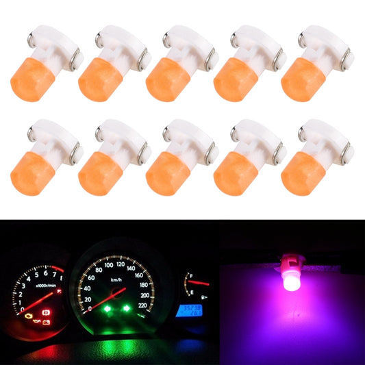 10 PCS 2W T3 Wedge Instrument Panel LED Light Dashboard Gauge Cluster Indicator Lamp Bulb, T3, 2W T3