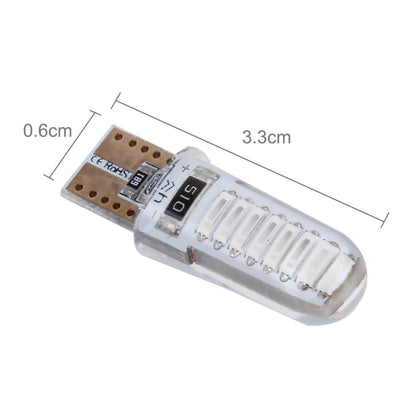 قطعتان من مصابيح LED T10 3 وات 16 SMD-4014 لإضاءة تخليص السيارة، تيار مستمر 12 فولت، 16 SMD-4014 LED