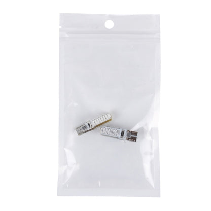 قطعتان من مصابيح LED T10 3 وات 16 SMD-4014 لإضاءة تخليص السيارة، تيار مستمر 12 فولت، 16 SMD-4014 LED