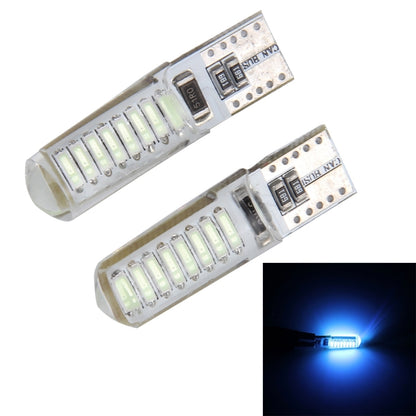 قطعتان من مصابيح LED T10 3 وات 16 SMD-4014 لإضاءة تخليص السيارة، تيار مستمر 12 فولت، 16 SMD-4014 LED