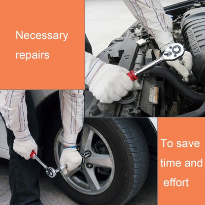 AIWA 40 PCS Automobile Motorcycle Tool Box Set Socket Wrench Sleeve Suit Hardware Auto Car Repair Tools Socket Wrenches for Precise Repair or Maintenance, 40 PCS