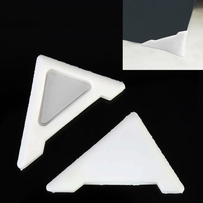 Universal Car Body Silicone Anti-collision Sticker Door corner Protector, Blue, Red, White, Black
