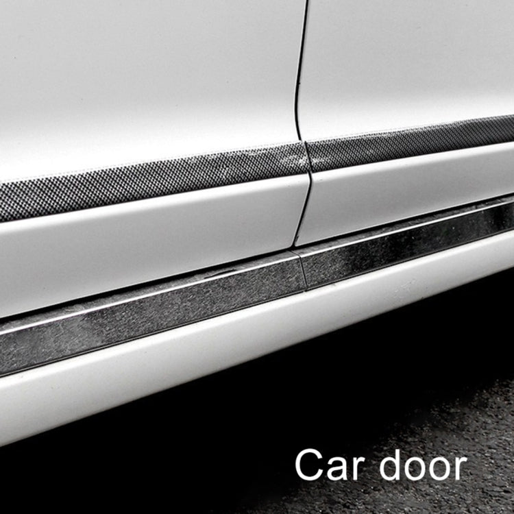 Universal Car Door Threshold Decoration Strip Decorative Sticker, Size : 3CM x 3M, Size : 3CM x 3M(Black)