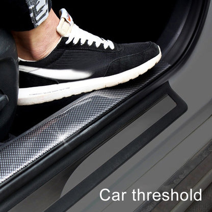 Universal Car Door Threshold Decoration Strip Decorative Sticker, Size : 7CM x 3M, Size : 7CM x 3M(Black)