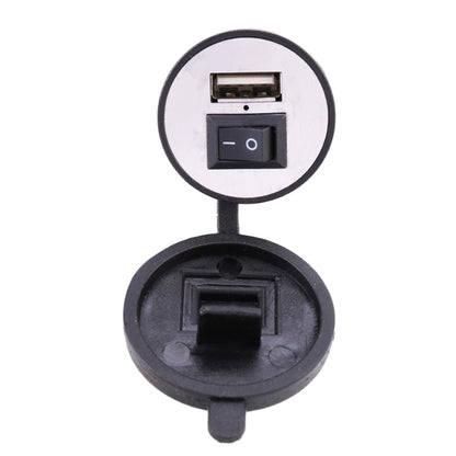 Universal Motorcycle USB Phone Charger Fast Charging, Random Color Delivery, 2.1V  With  Switch