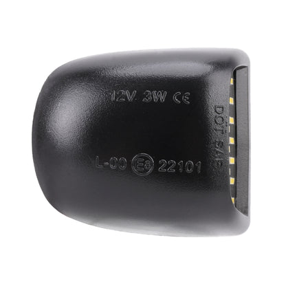 قطعتان من مصابيح لوحة ترخيص LED بجهد 12 فولت 3 وات 150 لومن 6000 كلفن، 18 مصباح LED SMD-4014 لسيارات شيفروليه