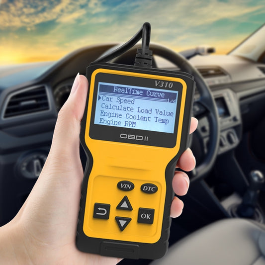 جهاز V310 محمول للسيارة، إصدار 1.1، أداة تشخيص OBD2، V310